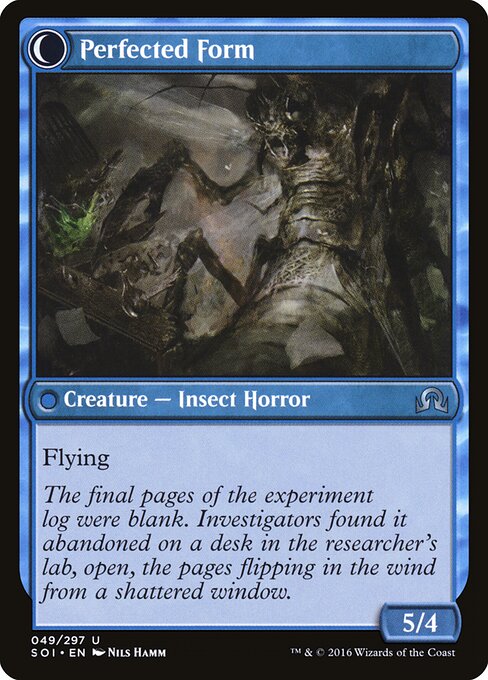 Aberrant Researcher // Perfected Form (back face)