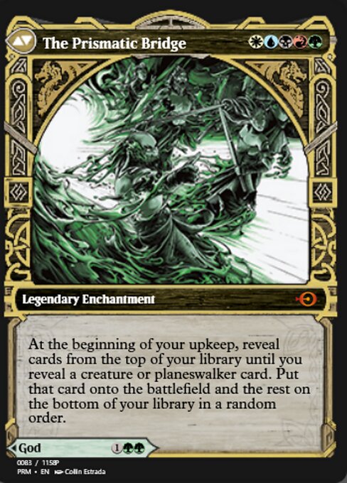 Esika, God of the Tree // The Prismatic Bridge (back face)