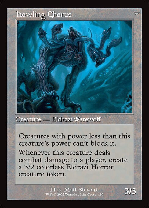 Shrill Howler // Howling Chorus (back face)
