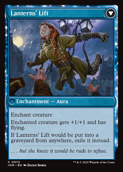Lantern Bearer // Lanterns' Lift (back face)