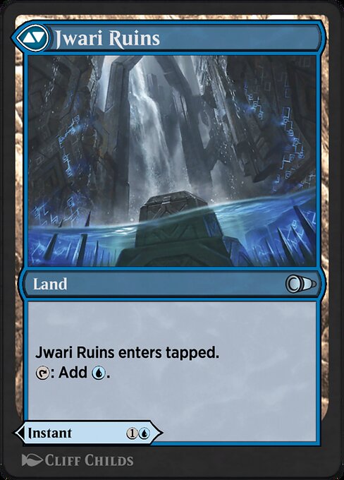Jwari Disruption // Jwari Ruins (back face)