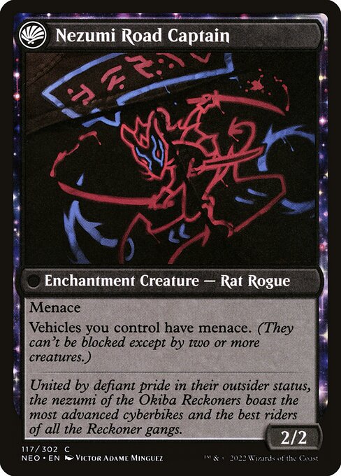 Okiba Reckoner Raid // Nezumi Road Captain (back face)