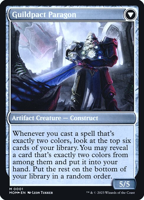 Invasion of Ravnica // Guildpact Paragon (back face)