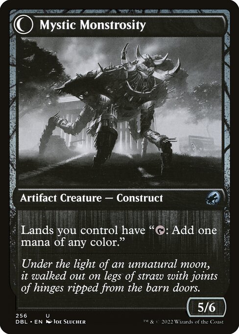 Mystic Skull // Mystic Monstrosity (back face)