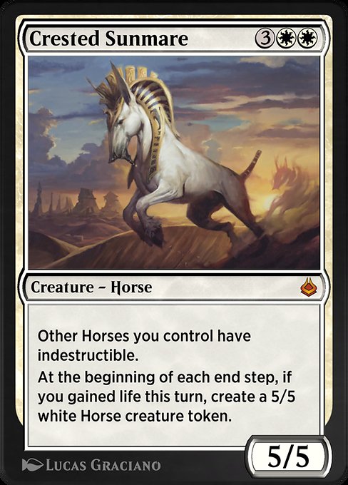 Crested Sunmare